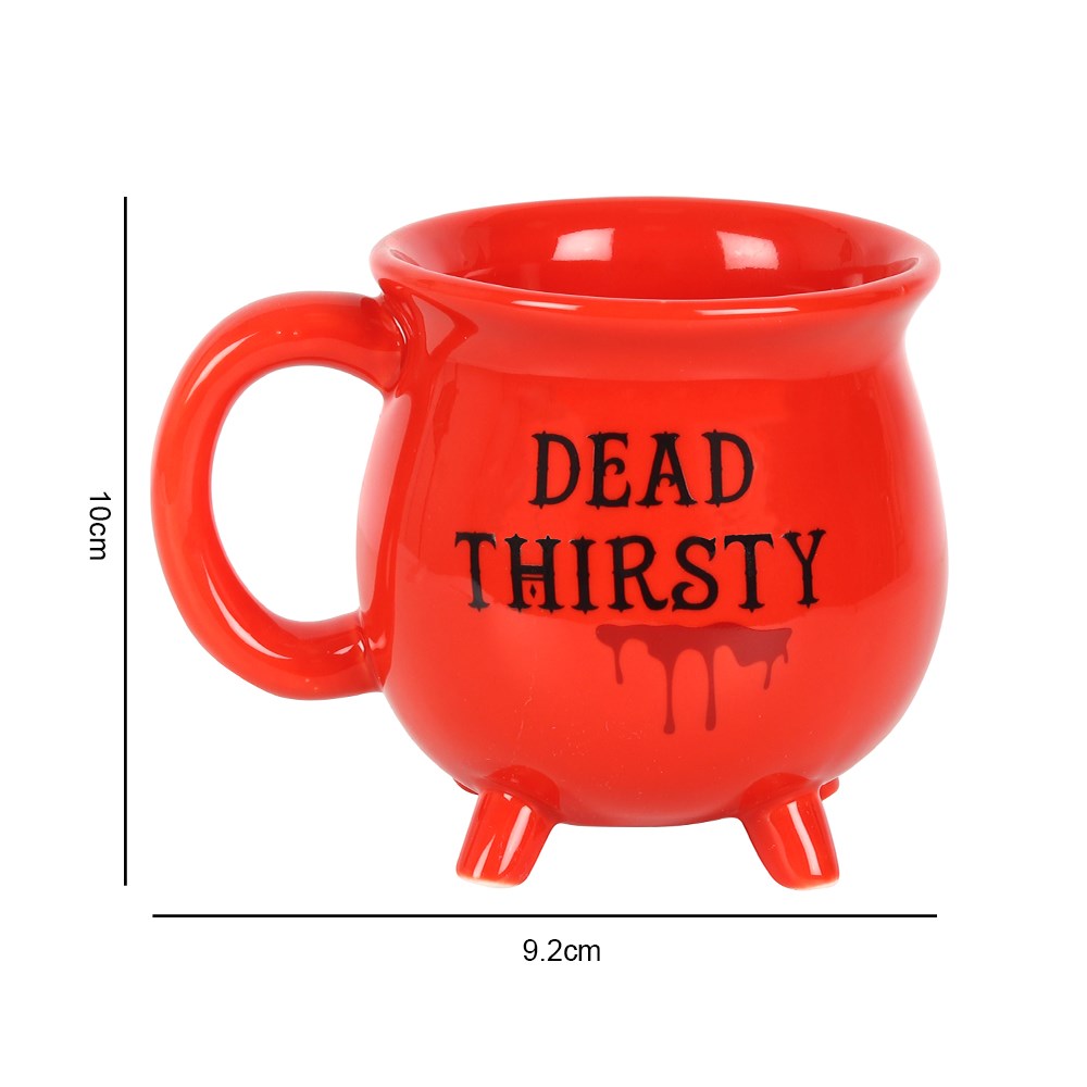 Dead Thirsty Halloween Cauldron Mug