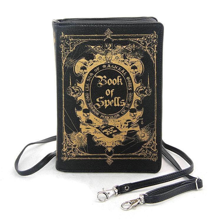 Book Of Spells Clutch & Crossbody Purse